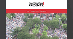 Desktop Screenshot of chattanoogapresents.com